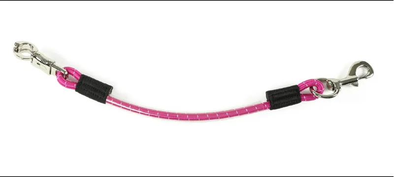 Shires Heavy Duty Trailer Tie Pink-1